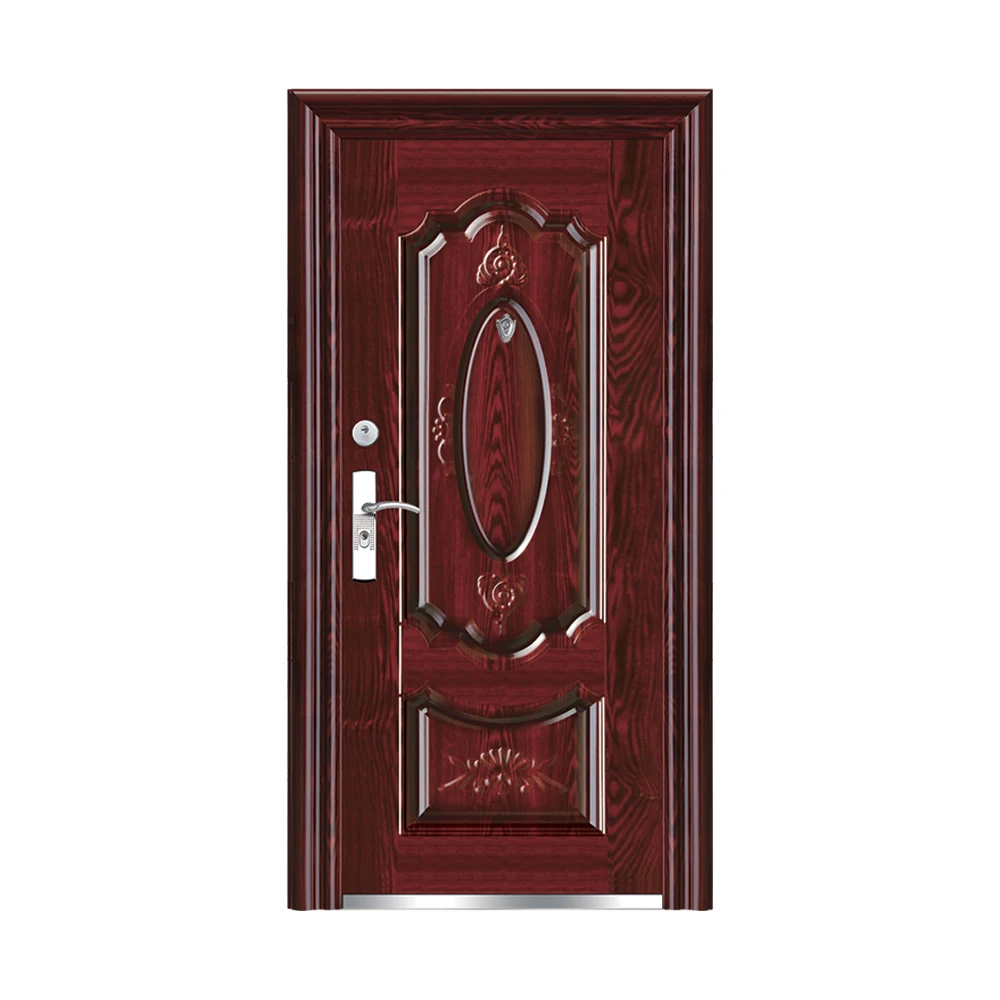 Market Hot Sale Residential Cheap Steel Home Security Door