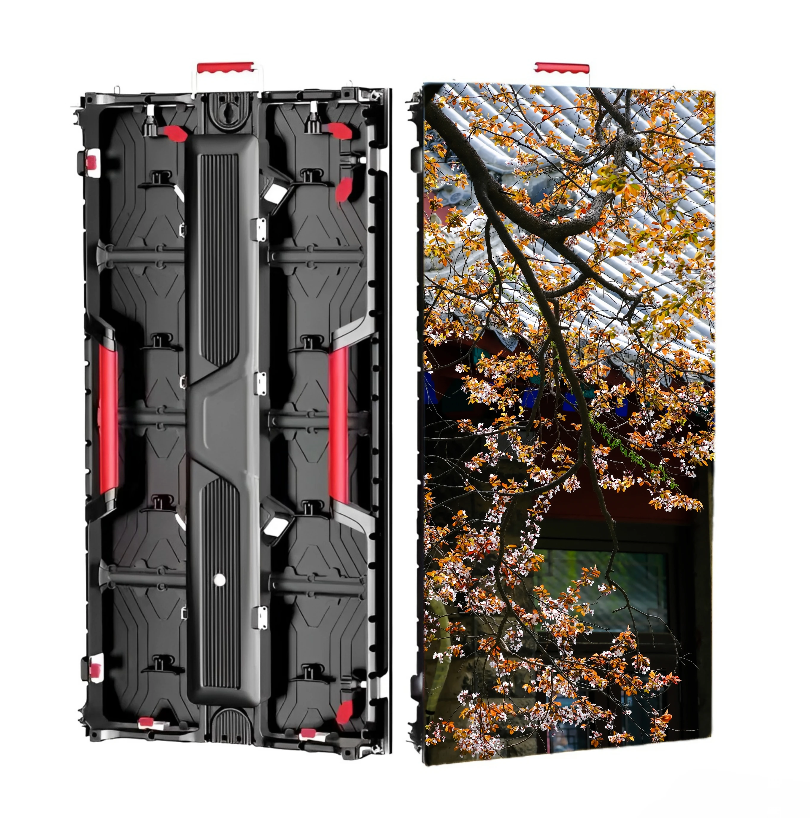 selfie photo booth outdoor waterproof monitor 32 inch kiosk monitor P2.9 led mounted car display