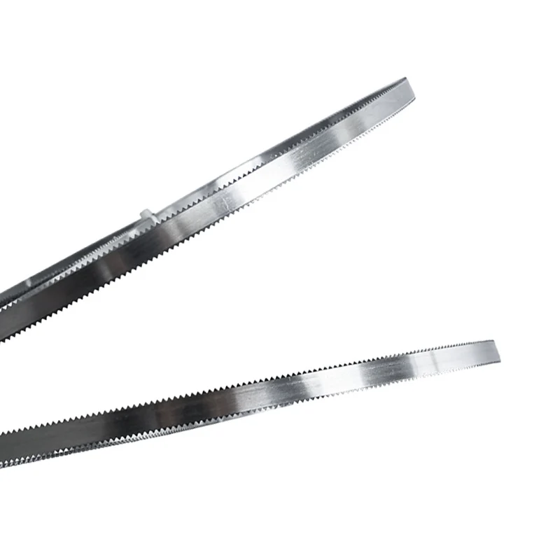 Double Pointed Toothing Band Saw Blades For High Speed Slice Cutter Line
