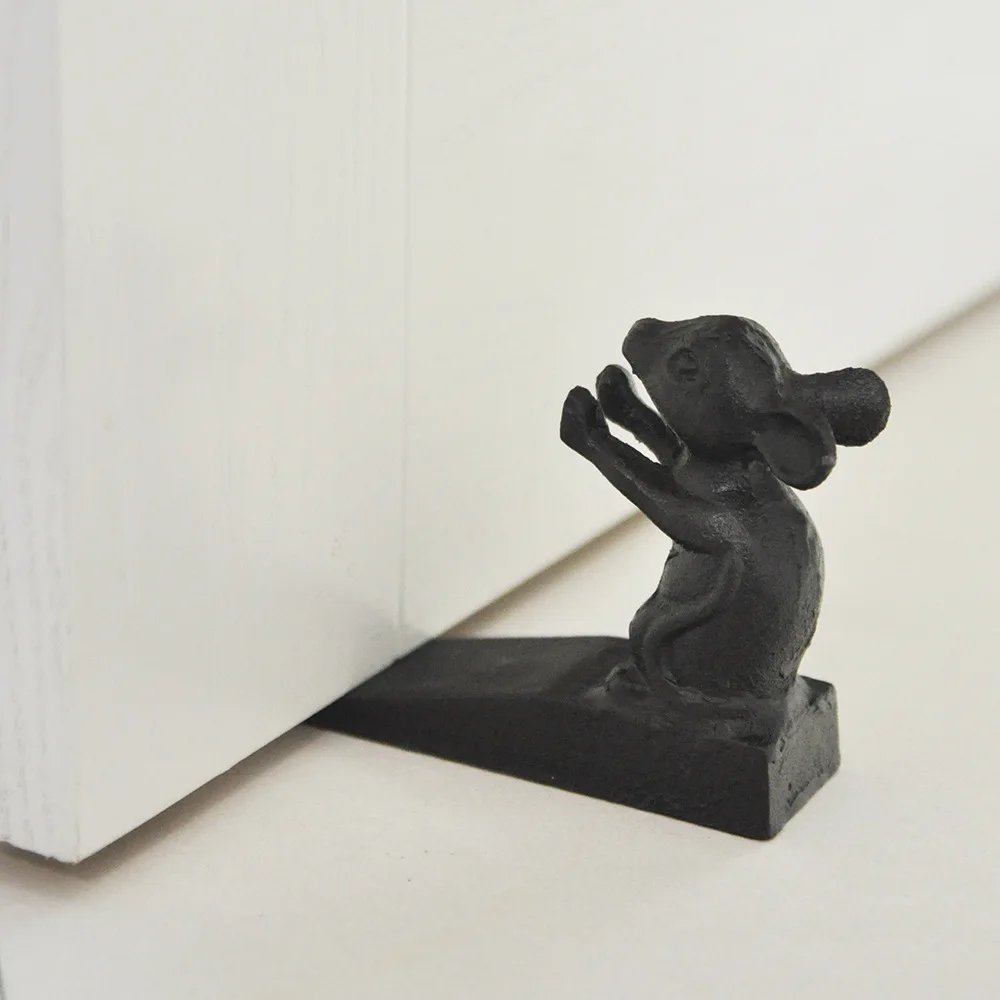 Cast iron wrought iron ornaments windproof door plugs door stoppers anti-collision doors stoppers