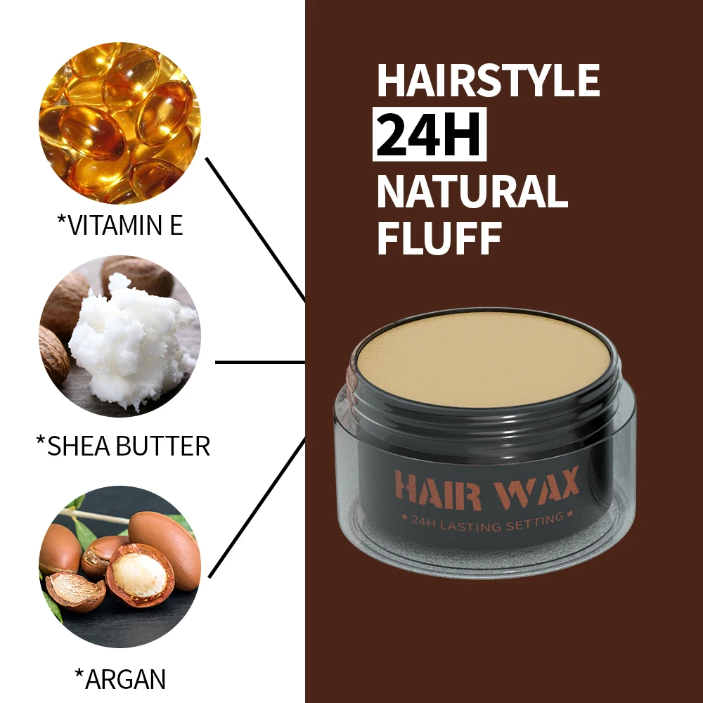 Good Quality Private Label Hair Wax & Clay for Factory Directly Supply Removal Hair Wax Men for Wholesale Hair Clay