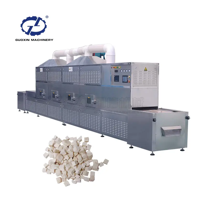 Guoxin microwave tenebrio mealworm insect molitor dryer drying sterilization machine