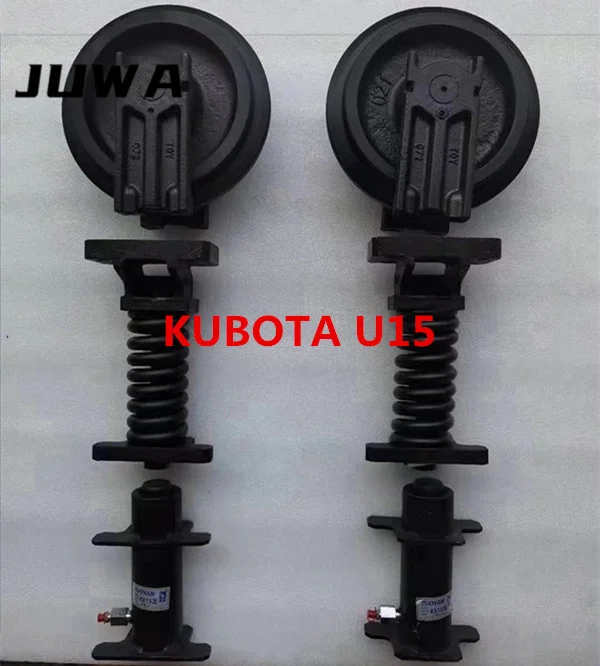 Mini excavator chassis parts track roller carrier roller idler adjustment device for CX18B U15 U17 U20 U35 VOI17 IHI18