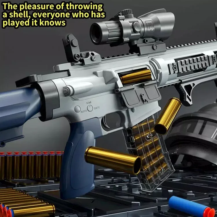 m416 gun toy electric Repeater ak47 cheap realistic toy guns metal Submachine gun for adults kids gift toys for boys soft bullet