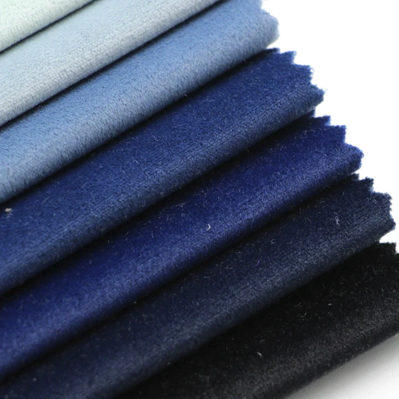 New Coming Smooth Micro Polyester Italy Holland Upholstery Velvet Fabric For Home Textile Throw