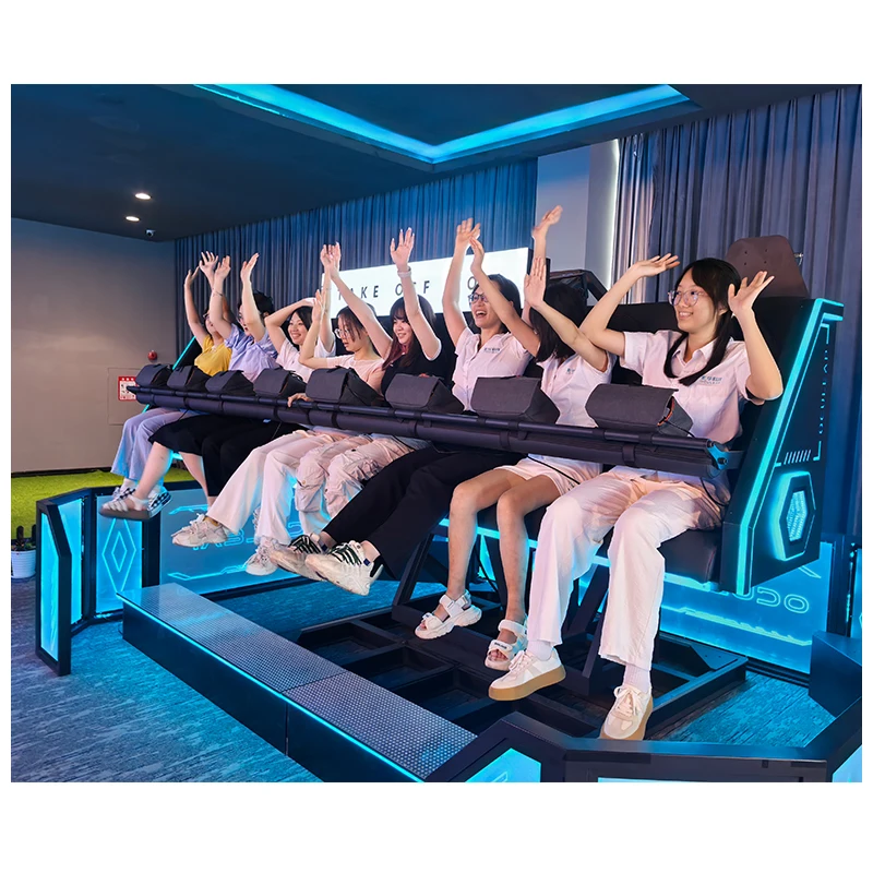 Flying Cinema 2025 New Roller Coaster Simulator 3D 4D 5D 6D 7D 8D 9D 12D Dome Cinema Virtual Reality Motion Simulator VR Cinema