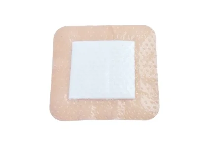 Disposable Sterile Medical Silicone Medical Wound Dressing Silicone Foam Dressing with Border