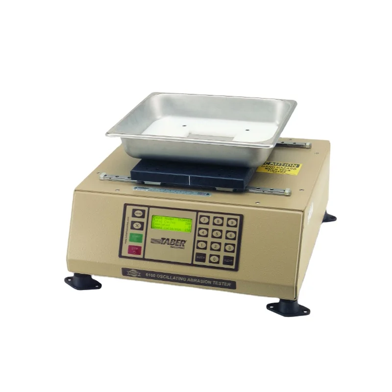 Taber oscillating sand abrasion tester and oscillation and wear instrument