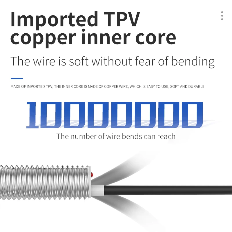 CHBG Magnetic Sensor Switch 2 Wire 0-10V M08 Ip67 Output Sensor Manufacturer Npn Pnp M8 8Mm Magnetic Inductive Proximity Sensor