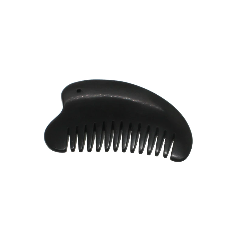 natural bian stone guasha unique comb gua sha stones with custom private label massage tools