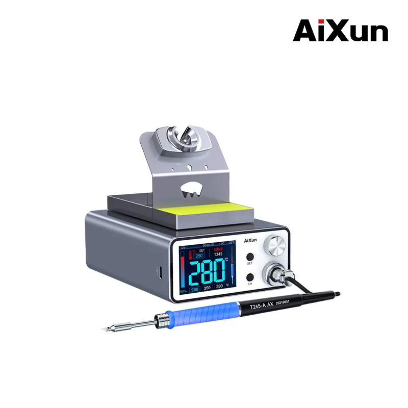 Aixun factory T3AS-T245 All-in-One 200W Soldering Station bga rework station Welding table for phone repairing software  update