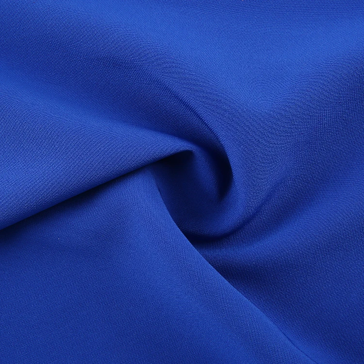 100%Polyester Fabric for clothing material twill double layer spandex garments uniqlo 92% polyester 8% spandex fabric for suits