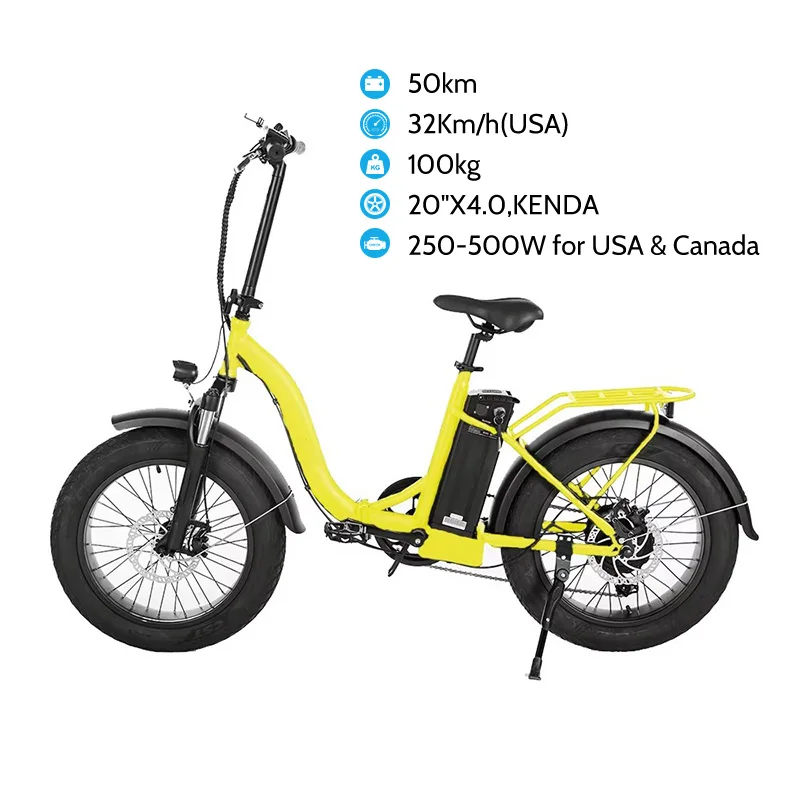 ZODIN Bicicleta Electrica 20 Inch 350w Folding Fat Tire Electric Bicycle Lithium Battery Ce 48V Magnesium Alloy ebike