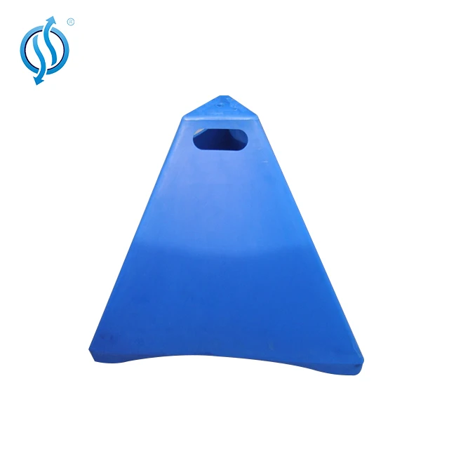 pyramid cone Green 90cm height  Adhesive Sticker PE Traffic Cone For road Safety Customized Colors
