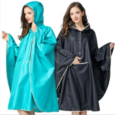 customized logo high quality rain poncho poncho for women rain
