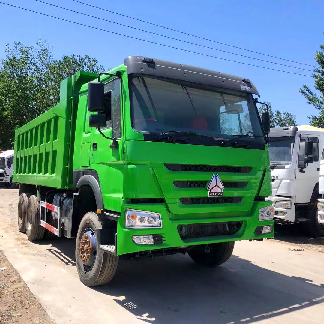 Wholesale Chinese Low Price SINOTRUK HOWO 6x4 371hp Used Diesel Dump Tipper Trucks For Sale