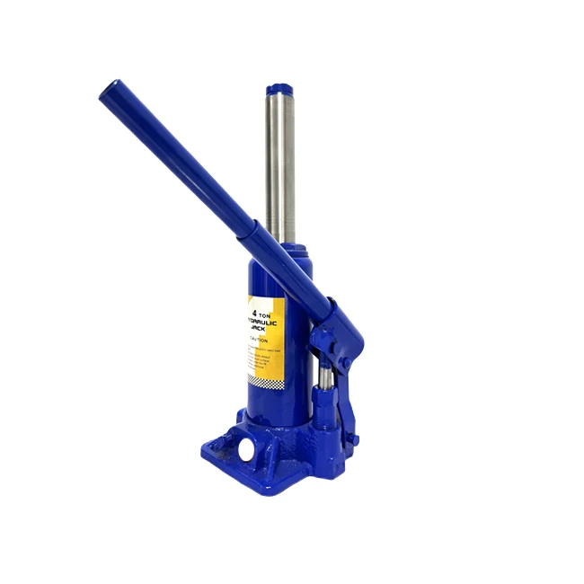 hydraulic bottle jack 4 ton with safety valve button CE certificate high quality
