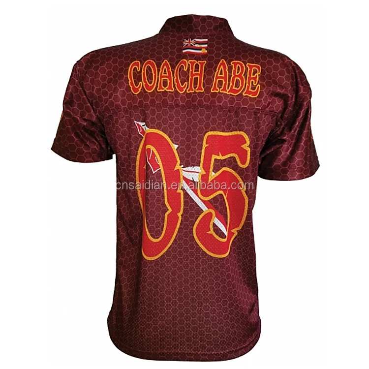 Full dye sublimation printing blank baseball jersey custom