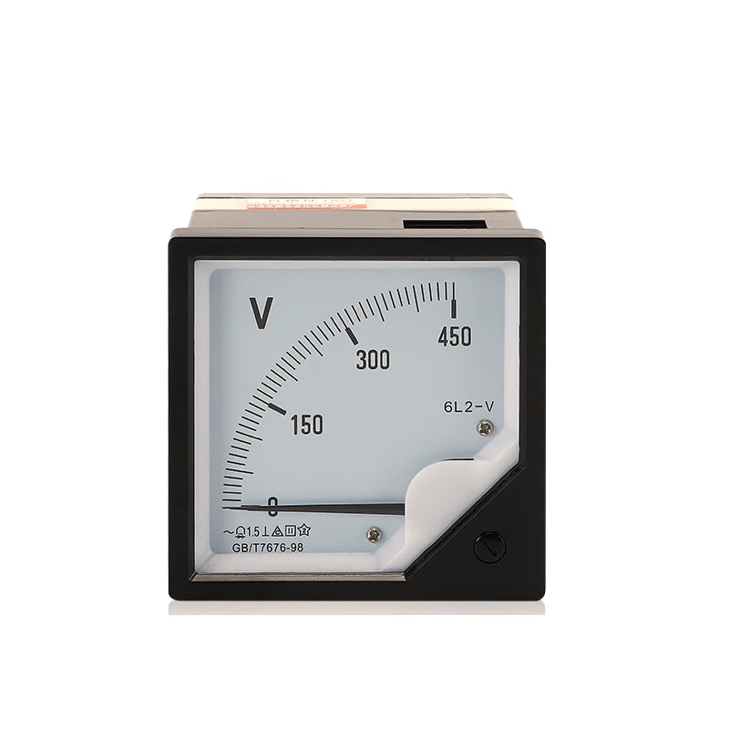 6L2 Pointer ammeter 150A and voltmeter 450V  used for current and voltage measurement