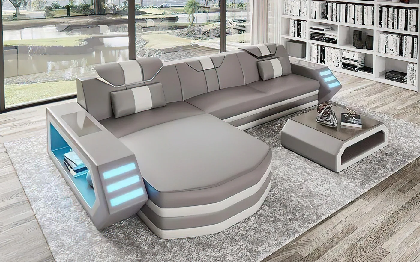 Living RoomSofa set Music Player Recliner Sofa Bed