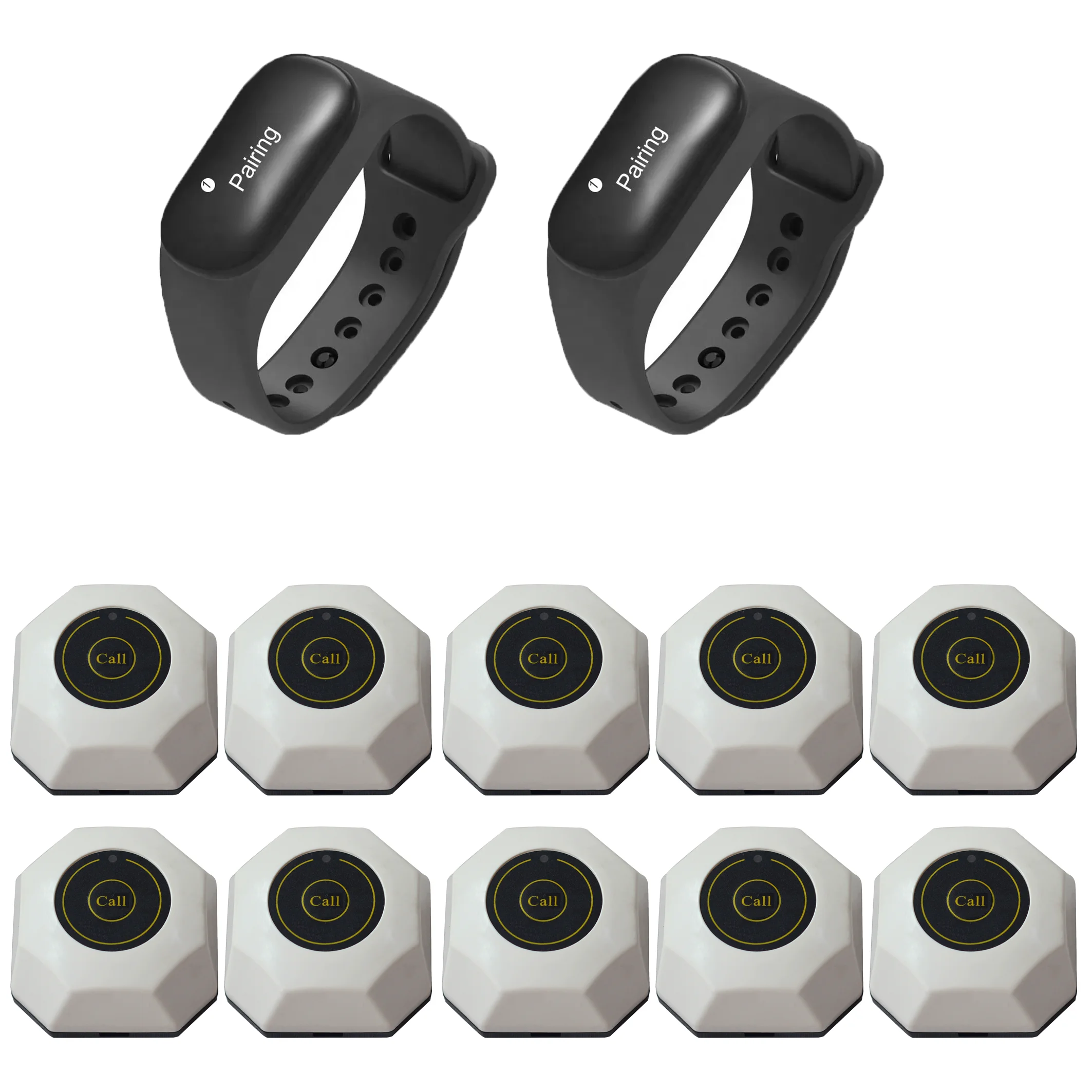 Jiantao JT-860-B1 Watch Coasters Pagers Wireless Calling System For Restaurant  Equipment Hookah Food Truck Coffee  Bar