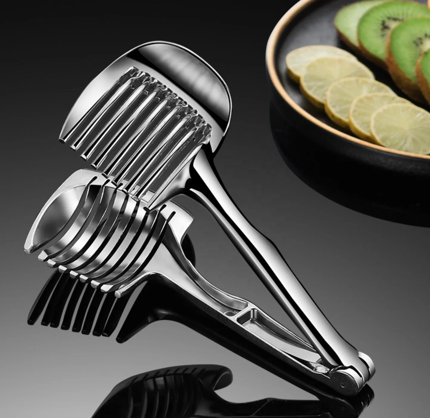 Stainless Steel Potato Slicer Tomato Cutter Tool Shreadders Lemon Cutting kitchen accessory