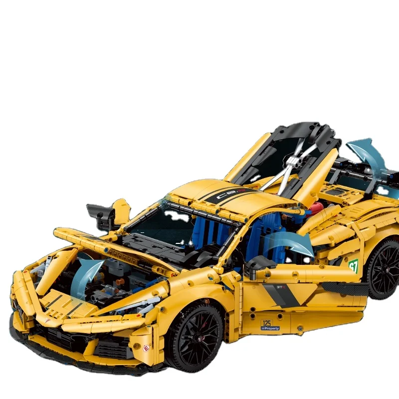 1:8 конструктор суперкар Kervtte C8 10622