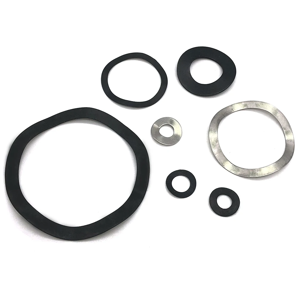 M3 M4 M6 M8 M19 304 316 Stainless Steel Corrugated Washer Wave Washer Elastic Spring Washer