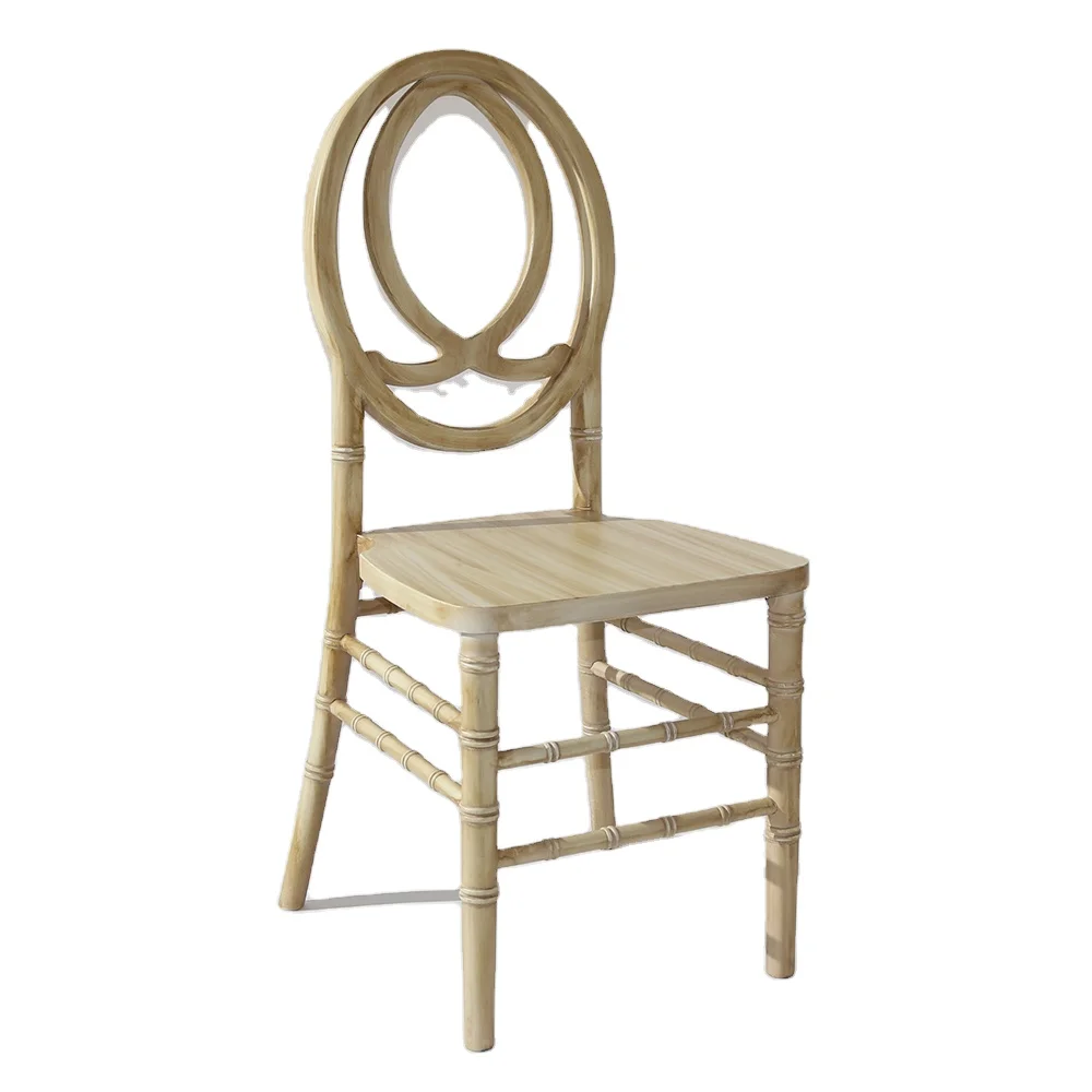 Wood and Resin Wedding Event Party Rental Dining Phoenix Chair