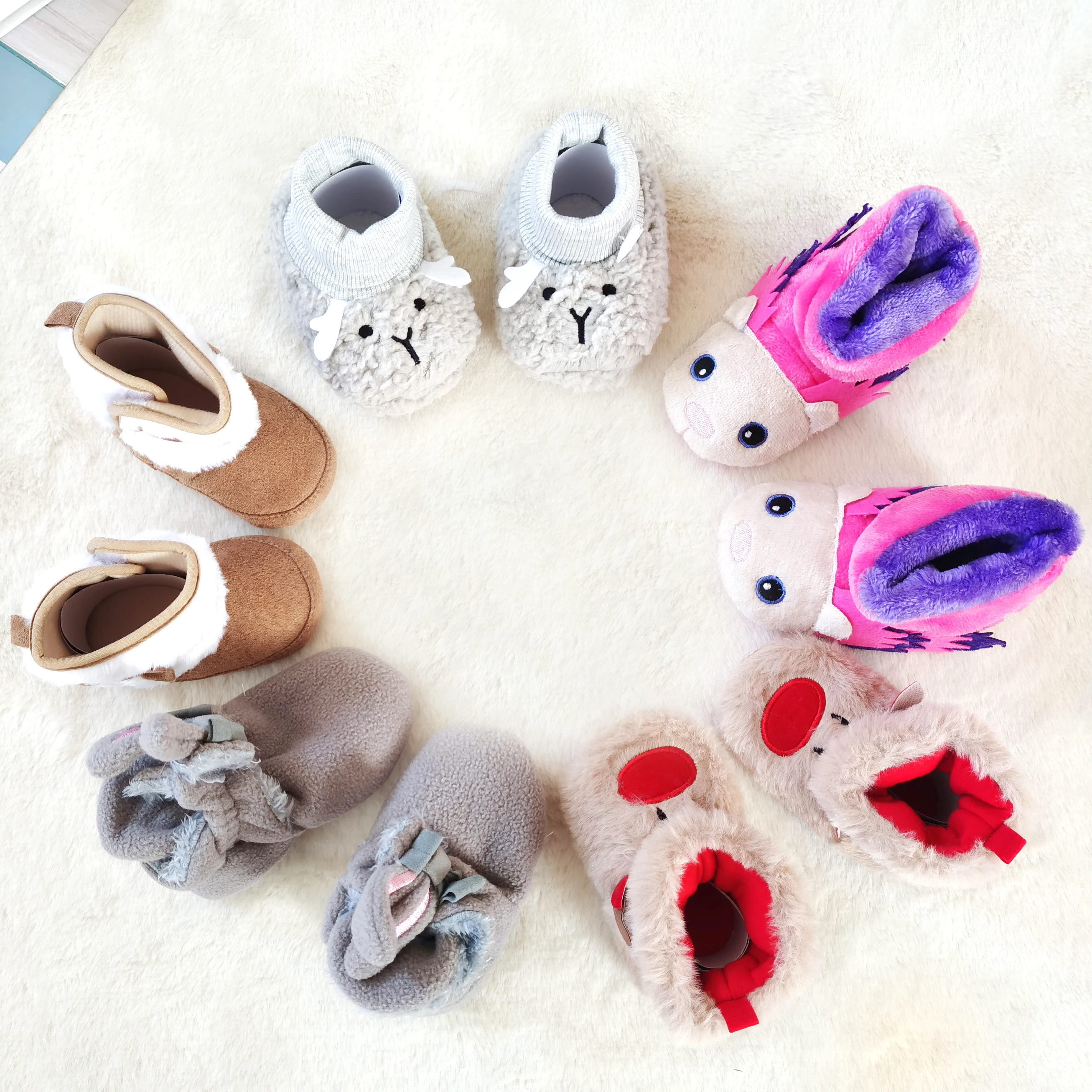 2021 Children Casual Shoes Warm Winter Boots Cute Kids Shoes