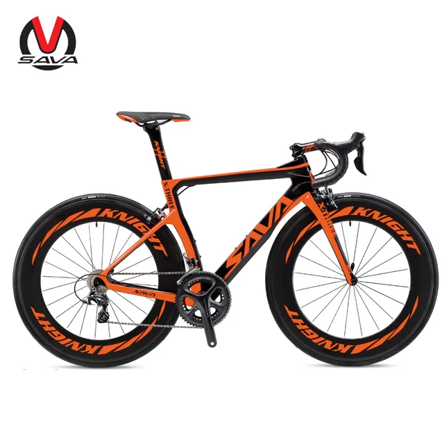 SAVA road bike top selling full carbon road bike complete 700C carbon fiber road bicycle race bike carbon for adults