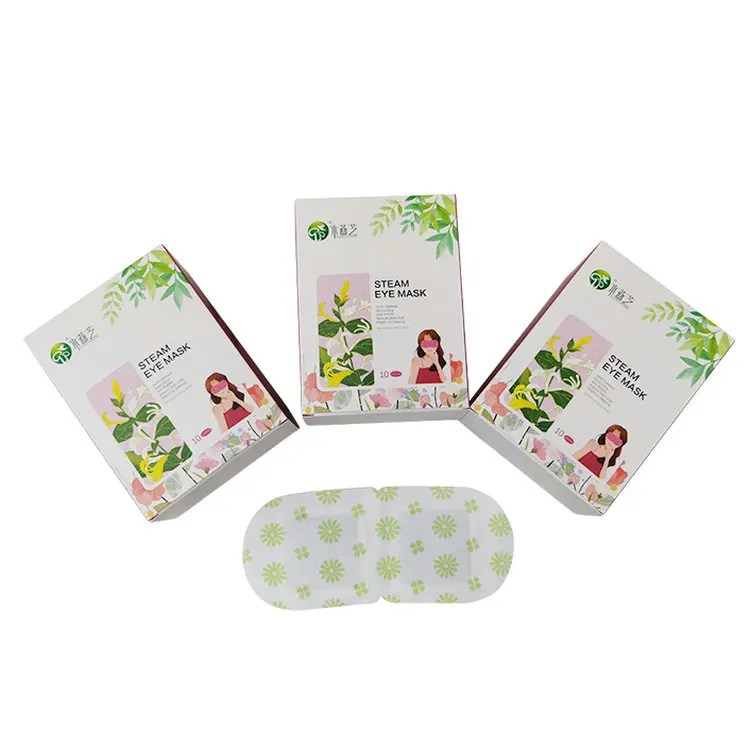 Wholesale Customized Eye Massage Beauty Steam SPA Eye Patch for Anti Aging Anti Wrinkle Eye Mask