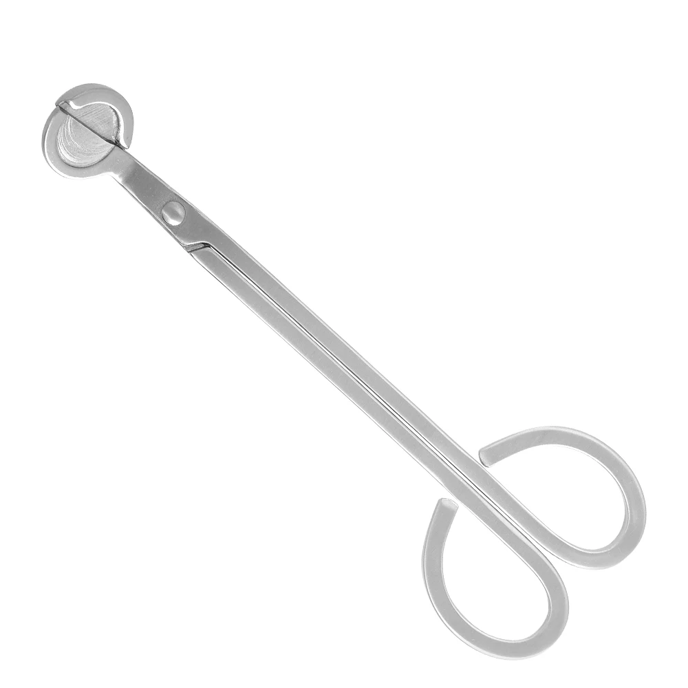 Wick trimmer candle scissor Candle tools(silvery)