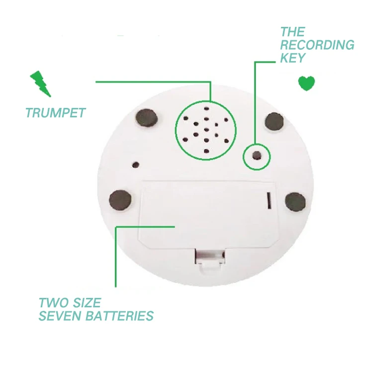 New Arrival Hot-selling Recordable Message Button for Dog Training Toys