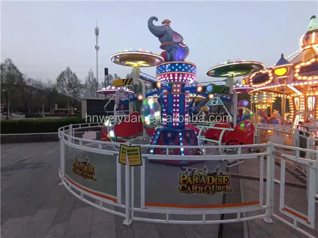 Magic Pedal Bicycles Flying Elephant Chair Self Control Plane Children Rides Customized CE Certificate Kids Playground