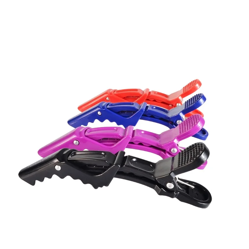 wholesale factory cheap custom plastic salon alligator hair accessories clip for salon barber