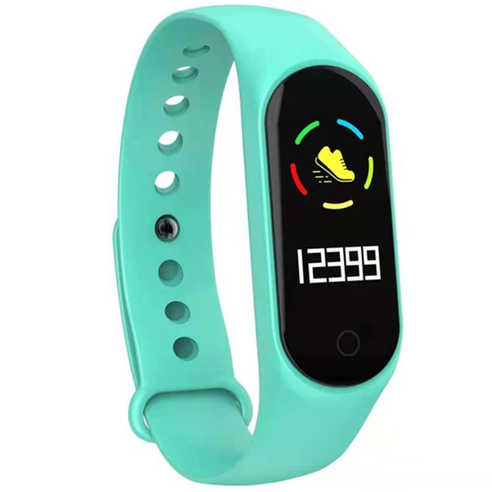 Заводская поставка, дешевые женские и мужские силиконовые смарт-часы mi band M4