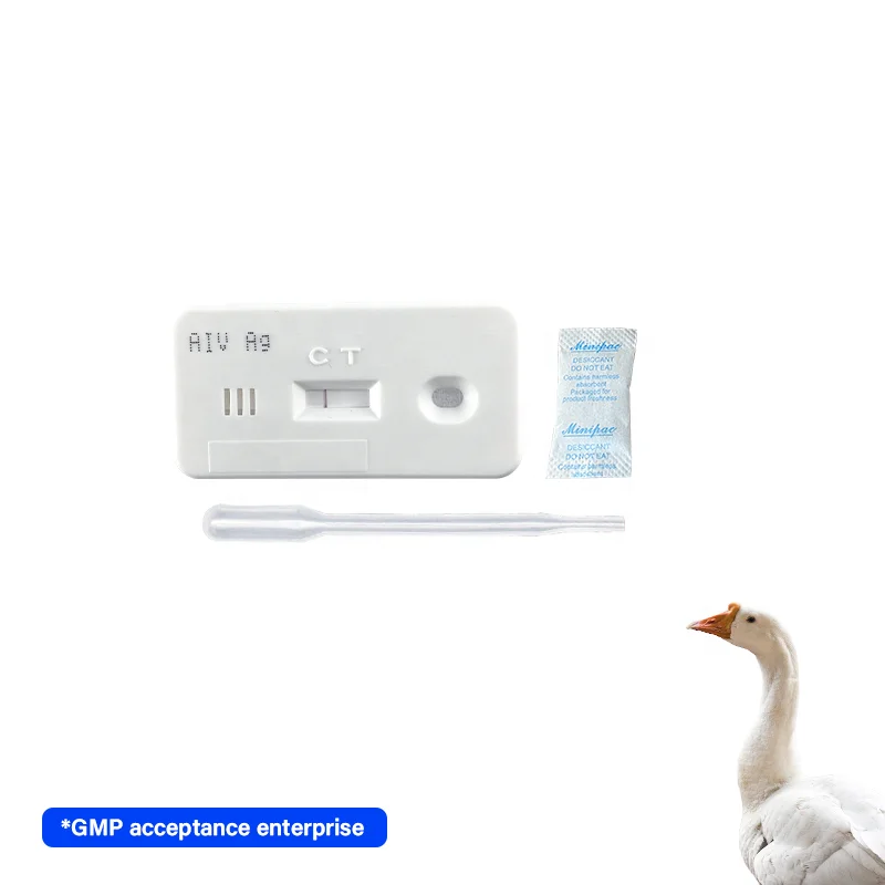 AIV H5/H7/H9 AG Birds Flu Test Diagnostic card for avian influenza of poultry chicken goose diagnostic rapid test kit