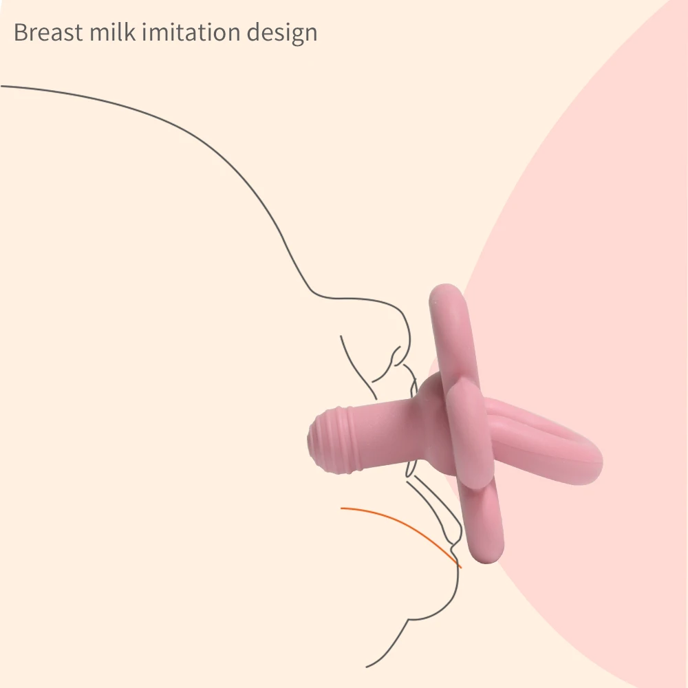 Custom Safe baby Nipple Soother Silicone Nipple Rubber baby pacifier silicone