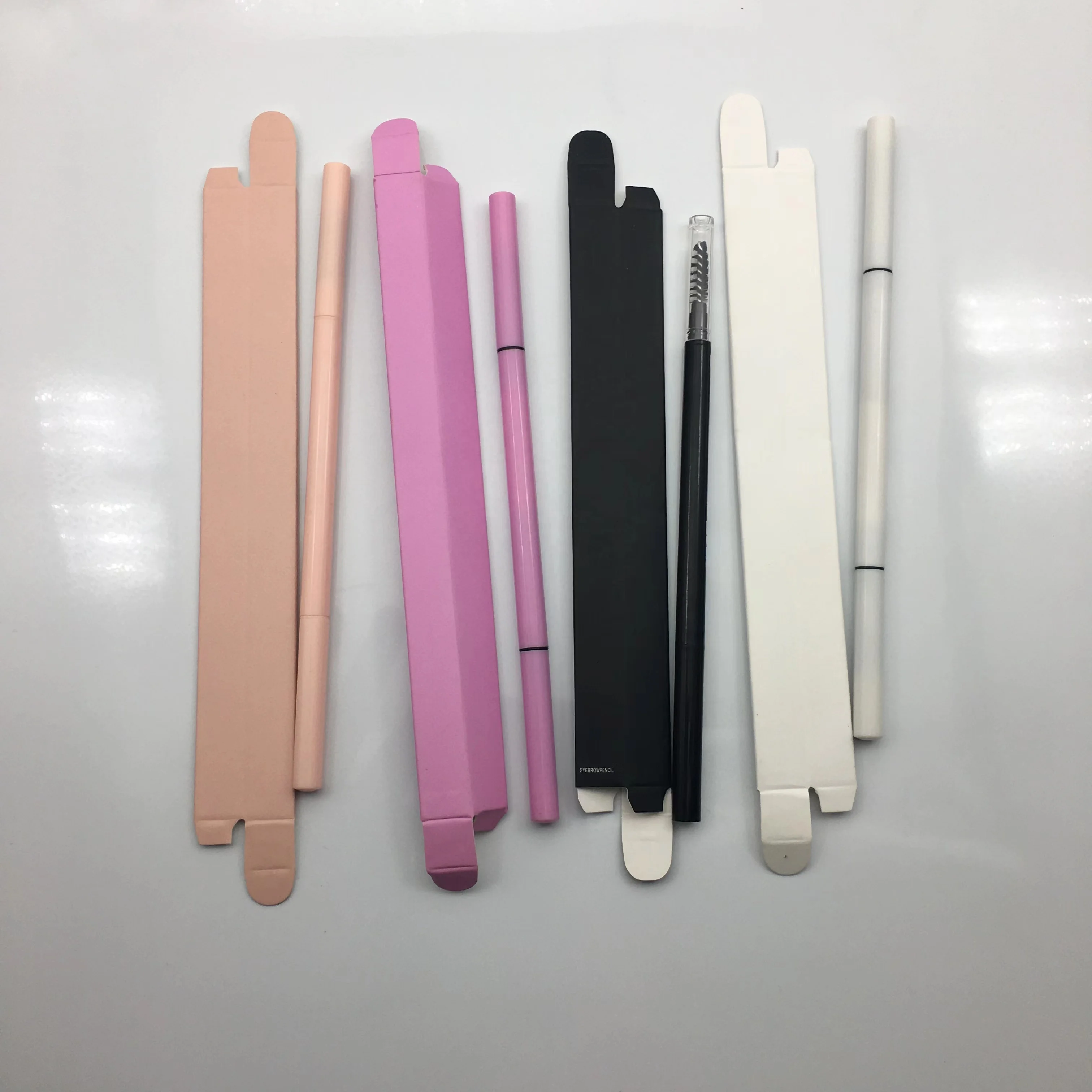 Waterproof Permanent eyebrow pencil white vegan eyebrow pencil refill eye brow pencil 15mm