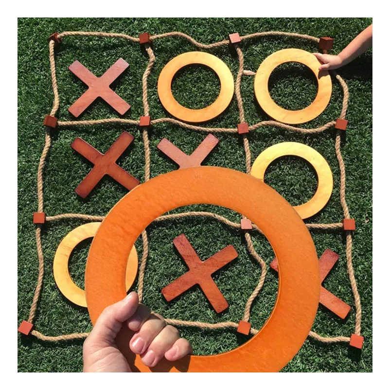 back yard backyard beach games jumbo outdoor large nought and cross tictactoe tic tac toe wooden games for adults kids