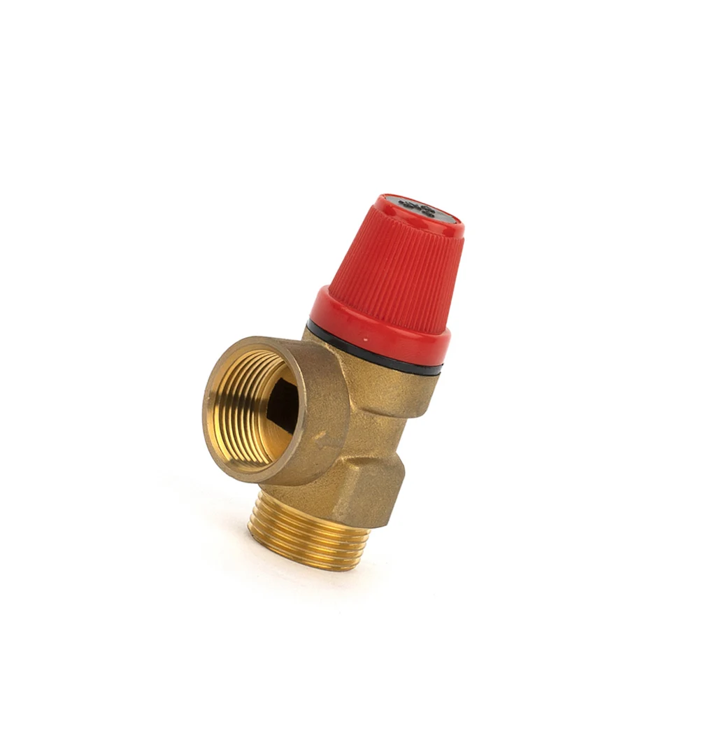 100%  Leakage Testing high pressure  brass safety angle valve dn 15