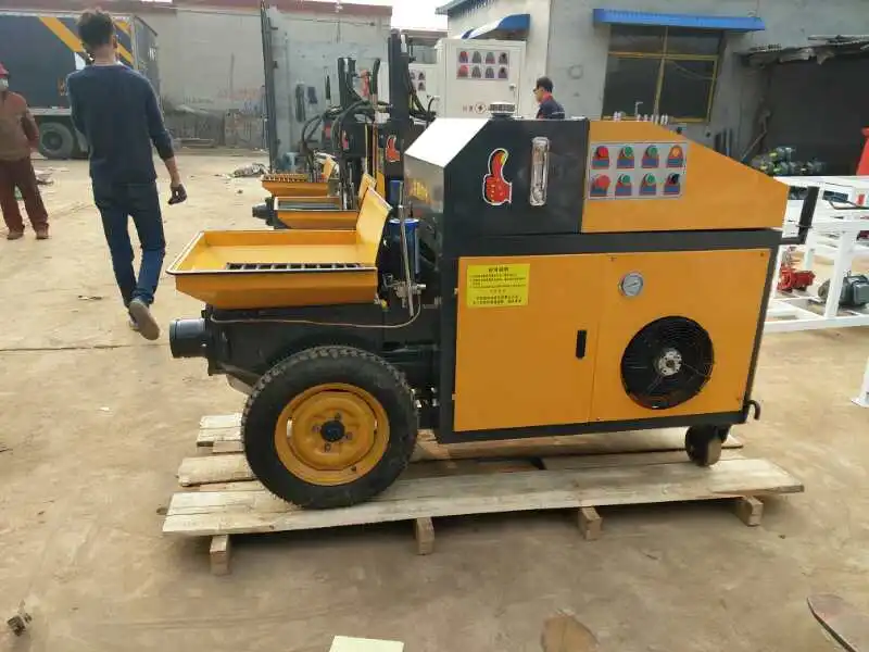 high efficiency Fine stone concrete conveying pump secondary constructional column pouring pump mortar grouting pump