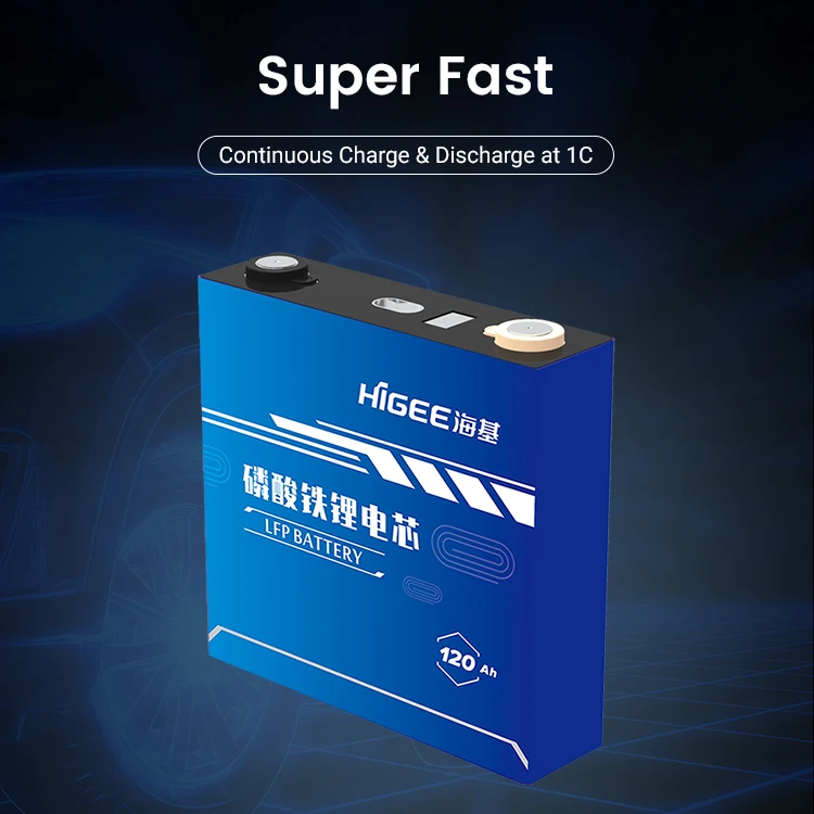 Higee Lifepo4 50ah 100ah 120ah призматические клетки класса A 3 2 v 105ah призматический Flp элемент литий-фосфат железа