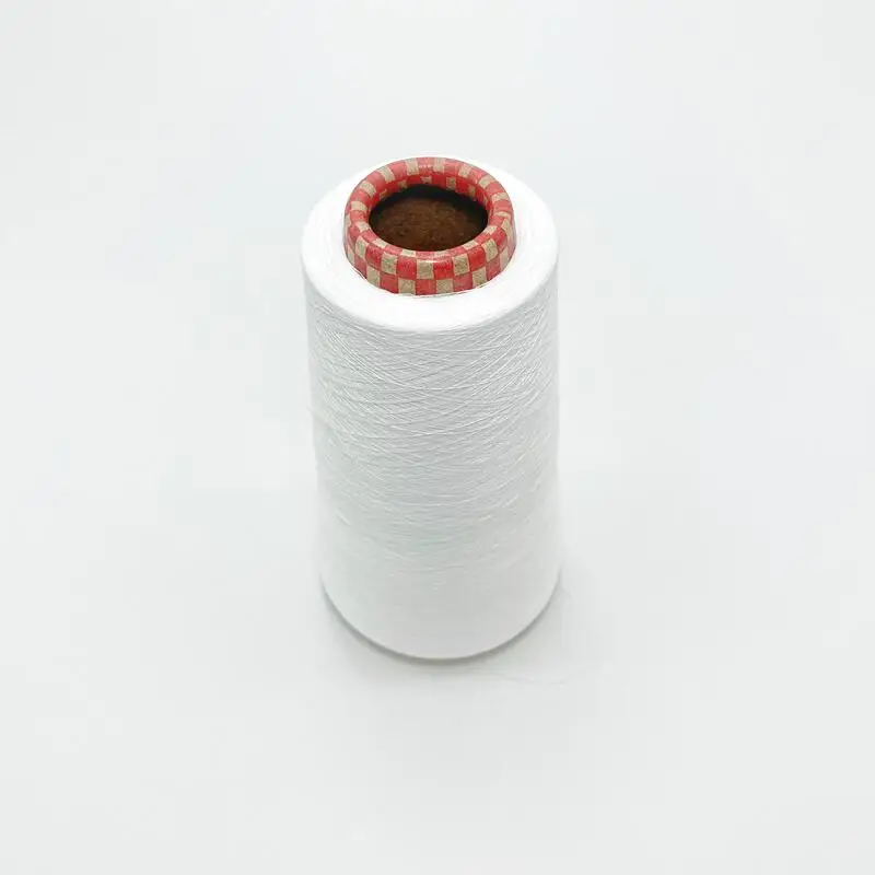 Ne 30/1 100% Virgin Polyester vortex  yarn  MVS  spun yarn  for knitting polyester ring spun yarn