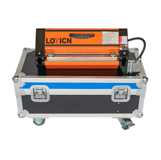 LOYICN LYPA300-A 220 380 V etc Portable Hot Splicing Press for 300mm Wide Lightweight Conveyor Belt