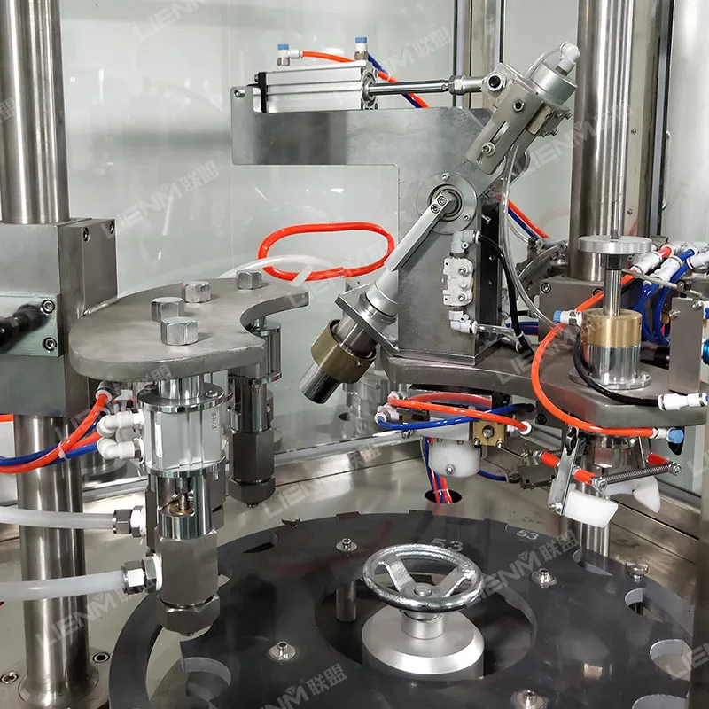 Factory price automatic aerosol filling machine aerosol spray paint liquid filling machine production line