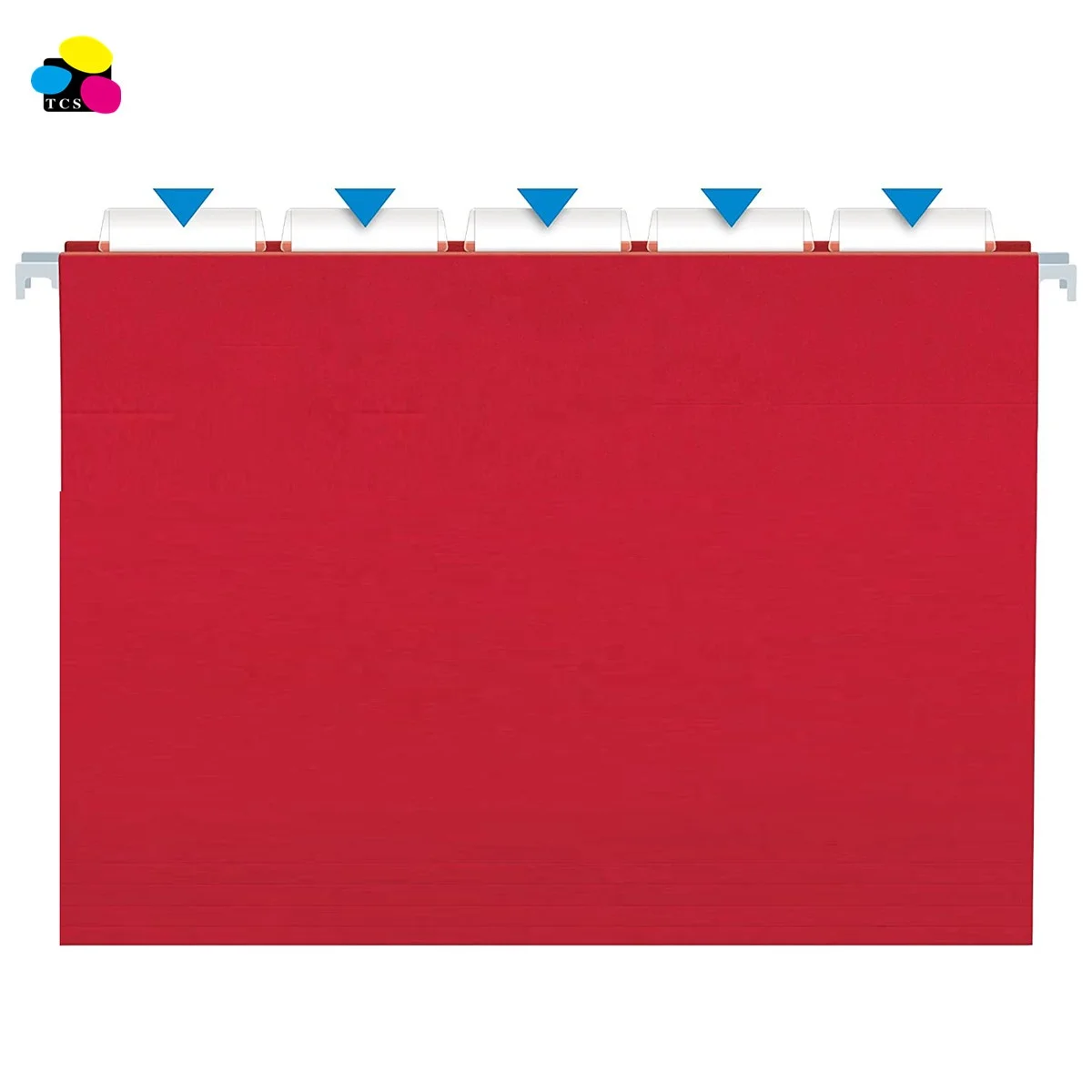 
school supplies sales 25/BX 1/5 Cut Letter Size Recycled Yellow Color Kraft paper interiors Hanging Folders 