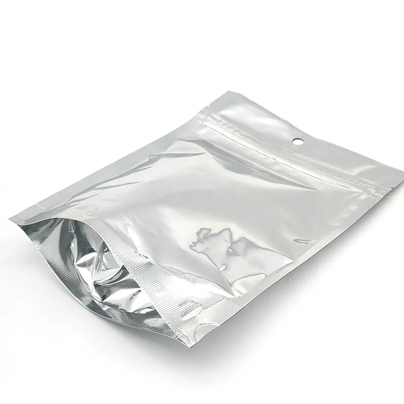 Recycled Stand Up Zipper Pouch Aluminum Foil Bag Plastic Snake Food Tea Packaging Bag