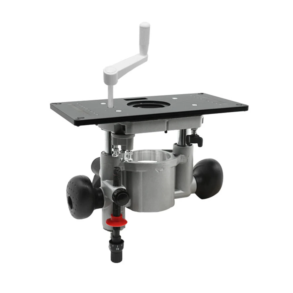 Router Lift Table Aluminum Plate Lifting Platform Woodworking Benches 37mm for 64-65.5mm Diameter  Engraving Trimming Machine